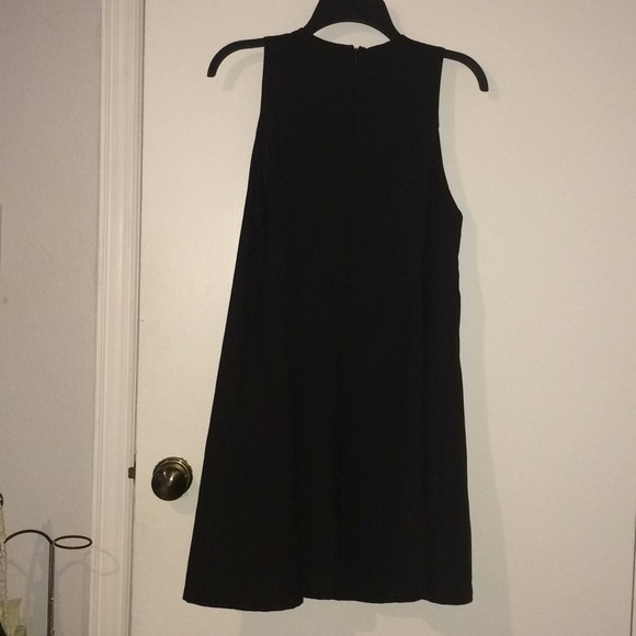 ! ASIR Black sleeveless dress with pockets - Picture 5 of 8